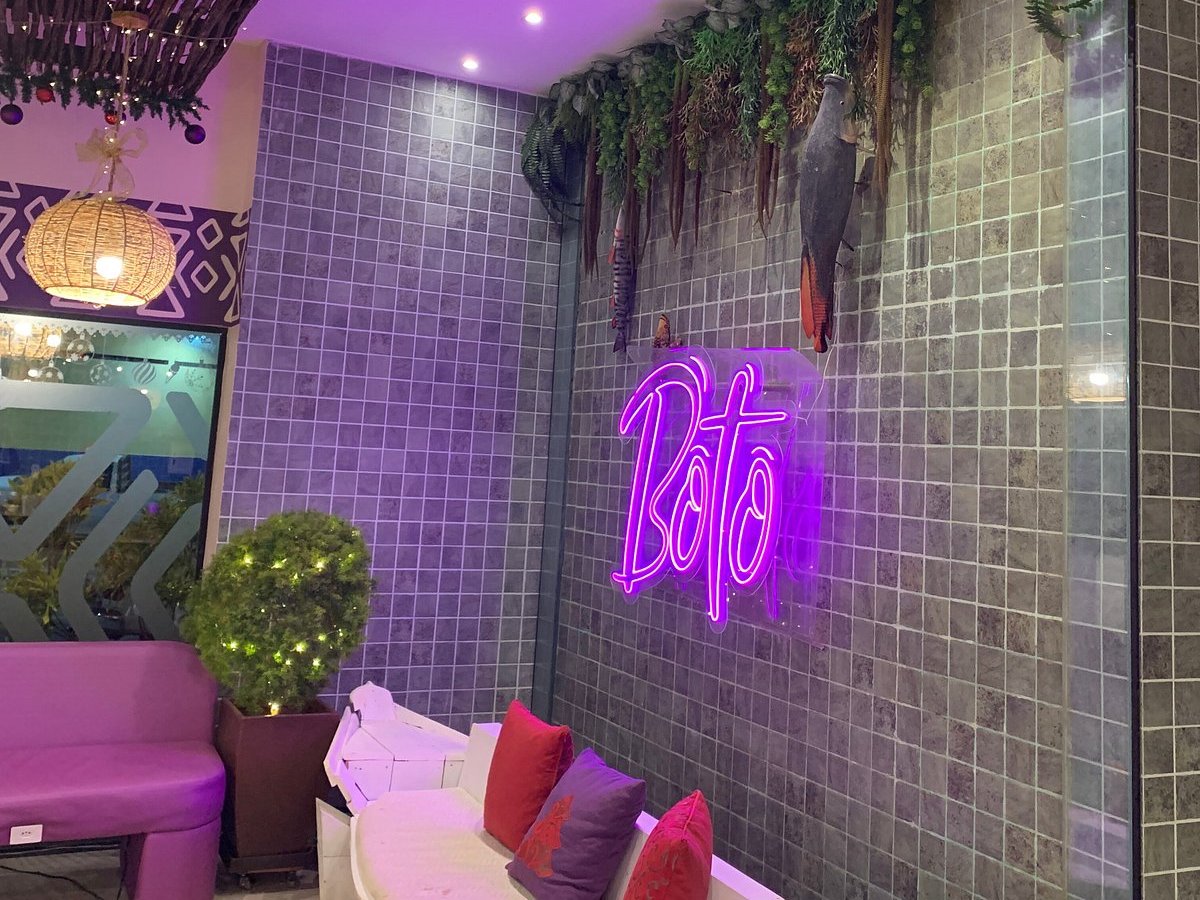 imagem de uma parte decorativa da loja conceito da Boto Gelato